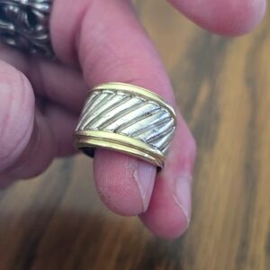 David Yurman cigar ring! sz 8